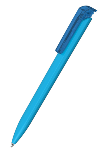 Klio-Eterna Kugelschreiber Trias high gloss/transparent - cyan