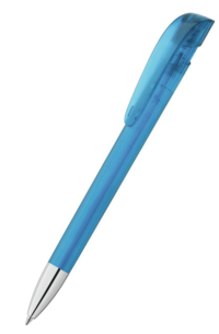 uma Kugelschreiber YES transparent SI - hellblau