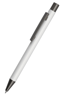 uma Metallkugelschreiber STRAIGHT - weiß