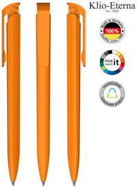 Klio-Eterna Kugelschreiber Trias recycling - TL hellorange