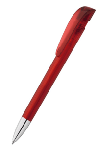 uma Kugelschreiber YES transparent SI - rot