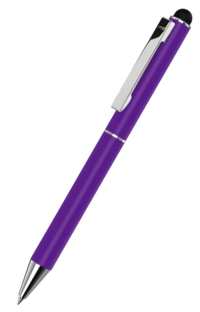 uma Metallkugelschreiber STRAIGHT SI TOUCH - Violett