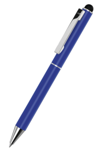 uma Metallkugelschreiber STRAIGHT SI TOUCH - mittelblau