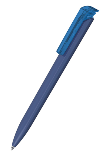 Klio-Eterna Kugelschreiber Trias high gloss/transparent - dunkelblau