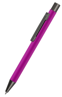 uma Metallkugelschreiber STRAIGHT GUM - magenta