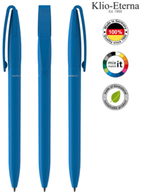 Klio-Eterna Kugelschreiber Cobra matt bio - blau F bio