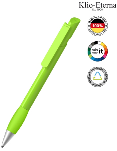 Klio Eterna Kugelschreiber Cava grip high gloss Ms - hellgrün TZ