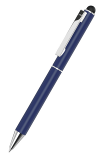 uma Metallkugelschreiber STRAIGHT SI TOUCH - dunkelblau
