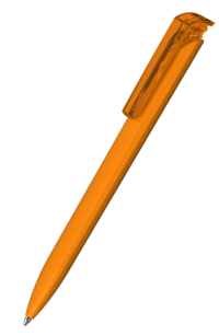 Klio-Eterna Kugelschreiber Trias high gloss/transparent - TL hellorange