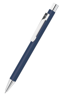 uma Metallkugelschreiber STRAIGHT SI - dunkelblau