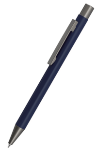 uma Metallkugelschreiber STRAIGHT GUM - dunkelblau