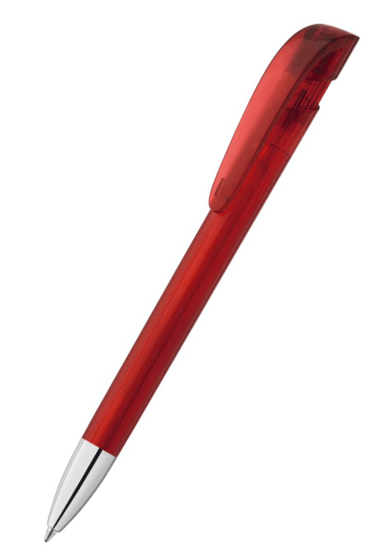 uma Kugelschreiber YES transparent SI - rot