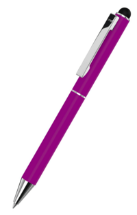 uma Metallkugelschreiber STRAIGHT SI TOUCH - magenta