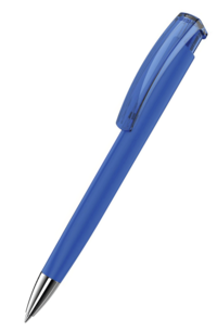 uma Kugelschreiber TRINITY K transparent SI GUM - mittelblau