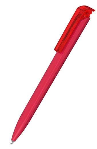 Klio-Eterna Kugelschreiber Trias high gloss/transparent - rot