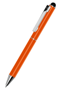 uma Metallkugelschreiber STRAIGHT SI TOUCH - orange