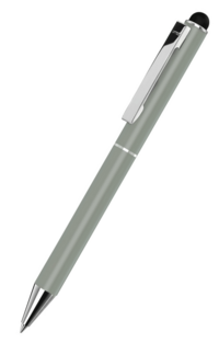 uma Metallkugelschreiber STRAIGHT SI TOUCH - grau