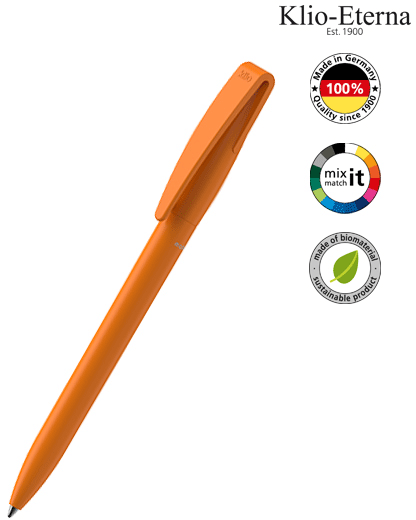 Klio Eterna Kugelschreiber Cobra matt bio - orange TL bio