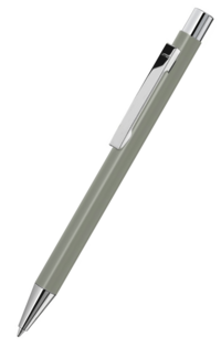 uma Metallkugelschreiber STRAIGHT SI - grau