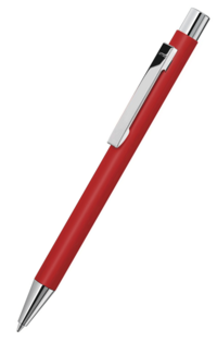 uma Metallkugelschreiber STRAIGHT SI - rot