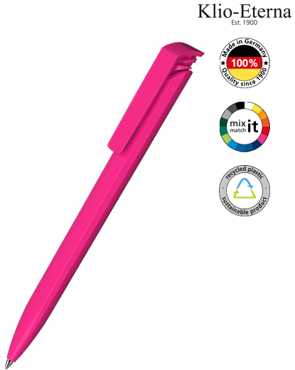 Klio-Eterna Kugelschreiber Trias recycling - magenta