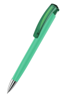 uma Kugelschreiber TRINITY K transparent SI GUM - dunkelgrün