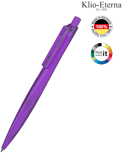 Klio-Eterna Kugelschreiber Shape transparent - violett