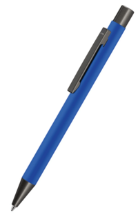 uma Metallkugelschreiber STRAIGHT GUM - mittelblau