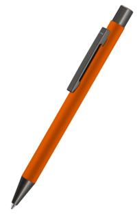 uma Metallkugelschreiber STRAIGHT GUM - orange