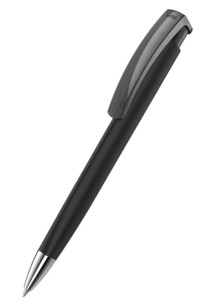 uma Kugelschreiber TRINITY K transparent SI GUM - schwarz