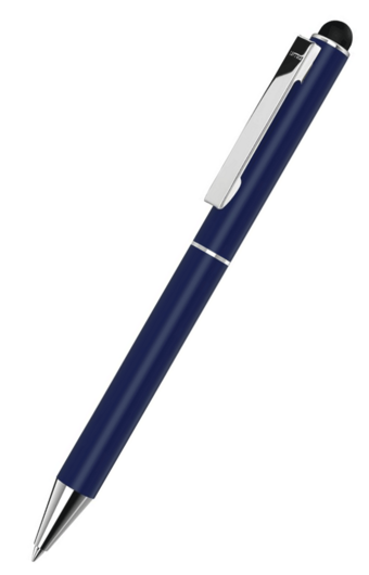 uma Metallkugelschreiber STRAIGHT SI TOUCH - dunkelblau