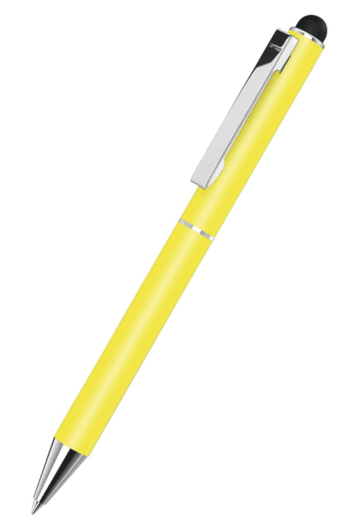 uma Metallkugelschreiber STRAIGHT SI TOUCH - gelb