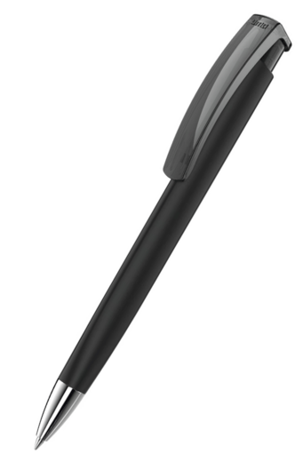 uma Kugelschreiber TRINITY K transparent SI GUM - schwarz