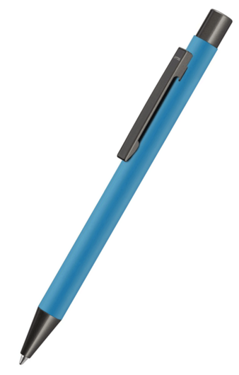 uma Metallkugelschreiber STRAIGHT GUM - hellblau