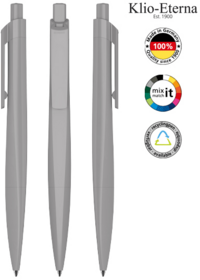 KLIO-ETERNA Kugelschreiber Shape high gloss - C grau