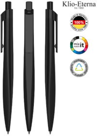 KLIO-ETERNA Kugelschreiber Shape high gloss - A schwarz