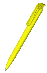 Klio-Eterna Kugelschreiber Trias high gloss/transparent - TR neongelb