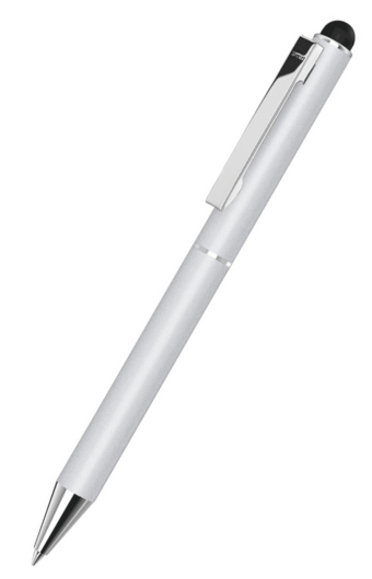 uma Metallkugelschreiber STRAIGHT SI TOUCH - silber