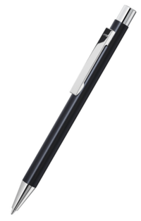 uma Metallkugelschreiber STRAIGHT SI - schwarz