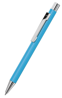 uma Metallkugelschreiber STRAIGHT SI - hellblau