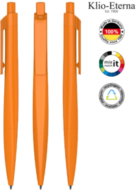 KLIO-ETERNA Kugelschreiber Shape high gloss - TL hellorange