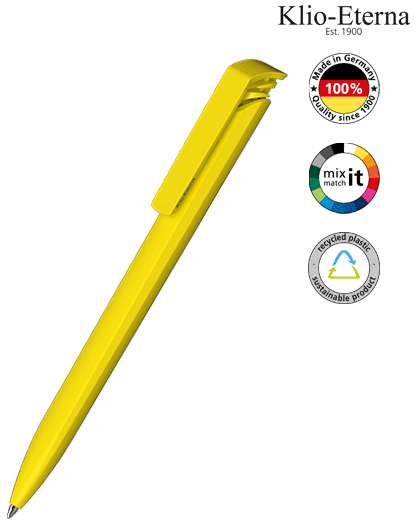 Klio-Eterna Kugelschreiber Trias recycling - gelb